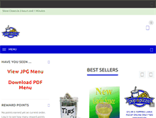 Tablet Screenshot of popnpizza.com